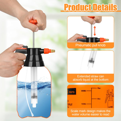 Treehac lockable trigger design minimizes fatigue during spraying.