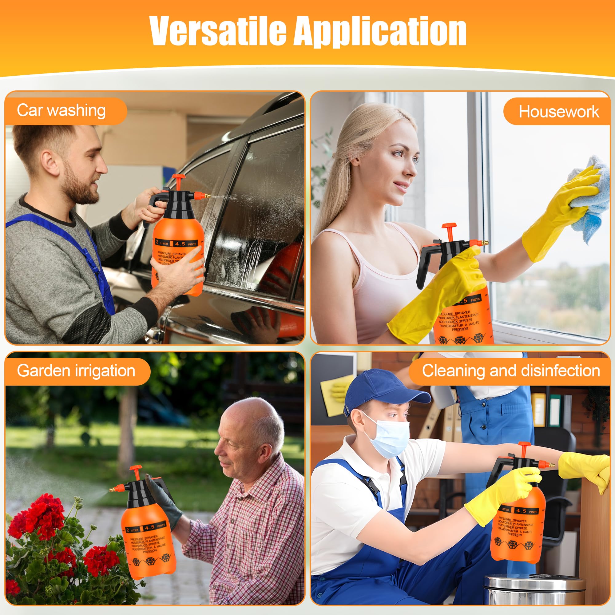 Treehac multi-purpose sprayer for indoor and outdoor tasks.