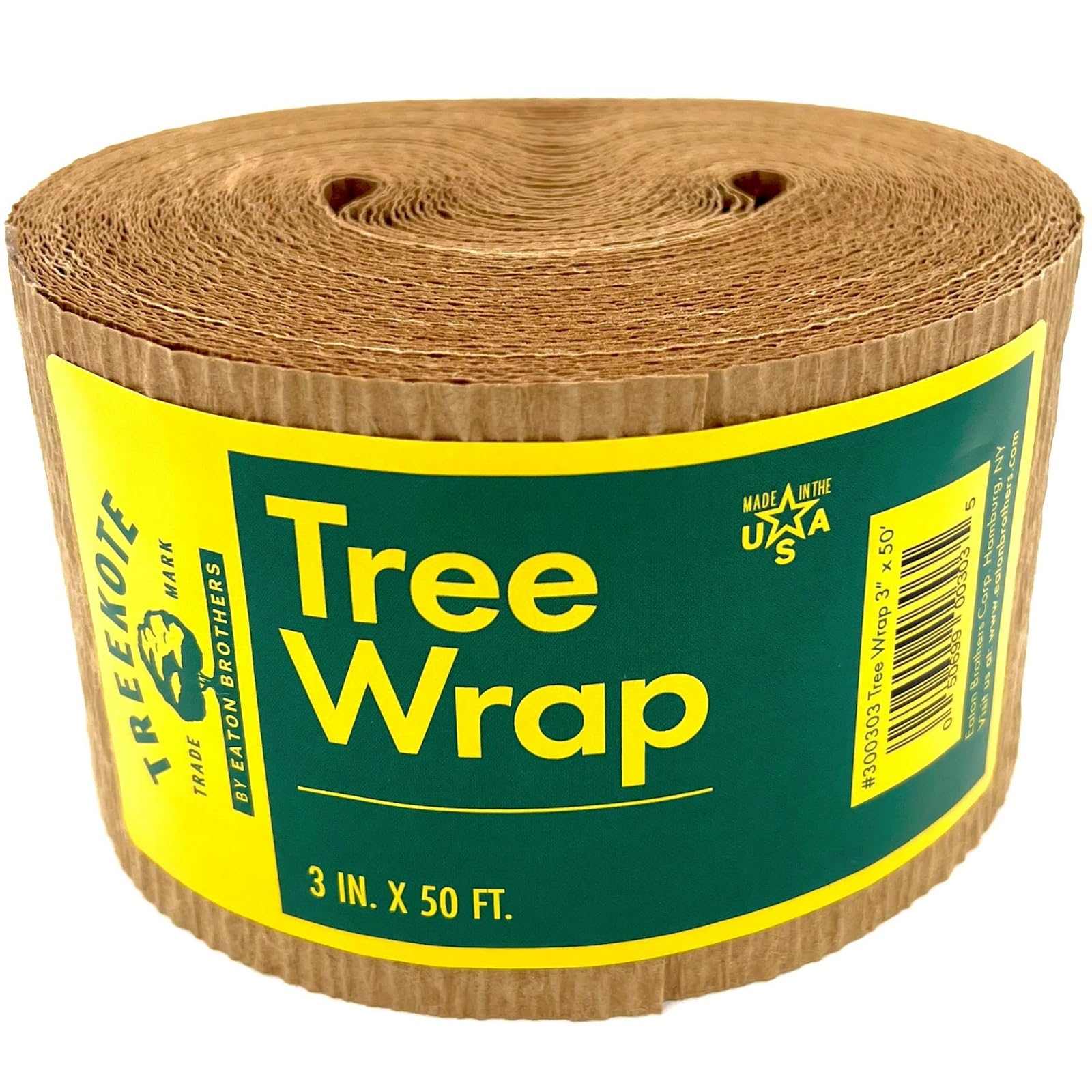 Treekote tree wrap package showing trunk protection for frost and sun