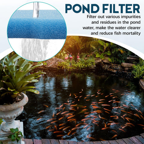 Treela all-in-one CU6000-compatible pad fits compact pond systems.