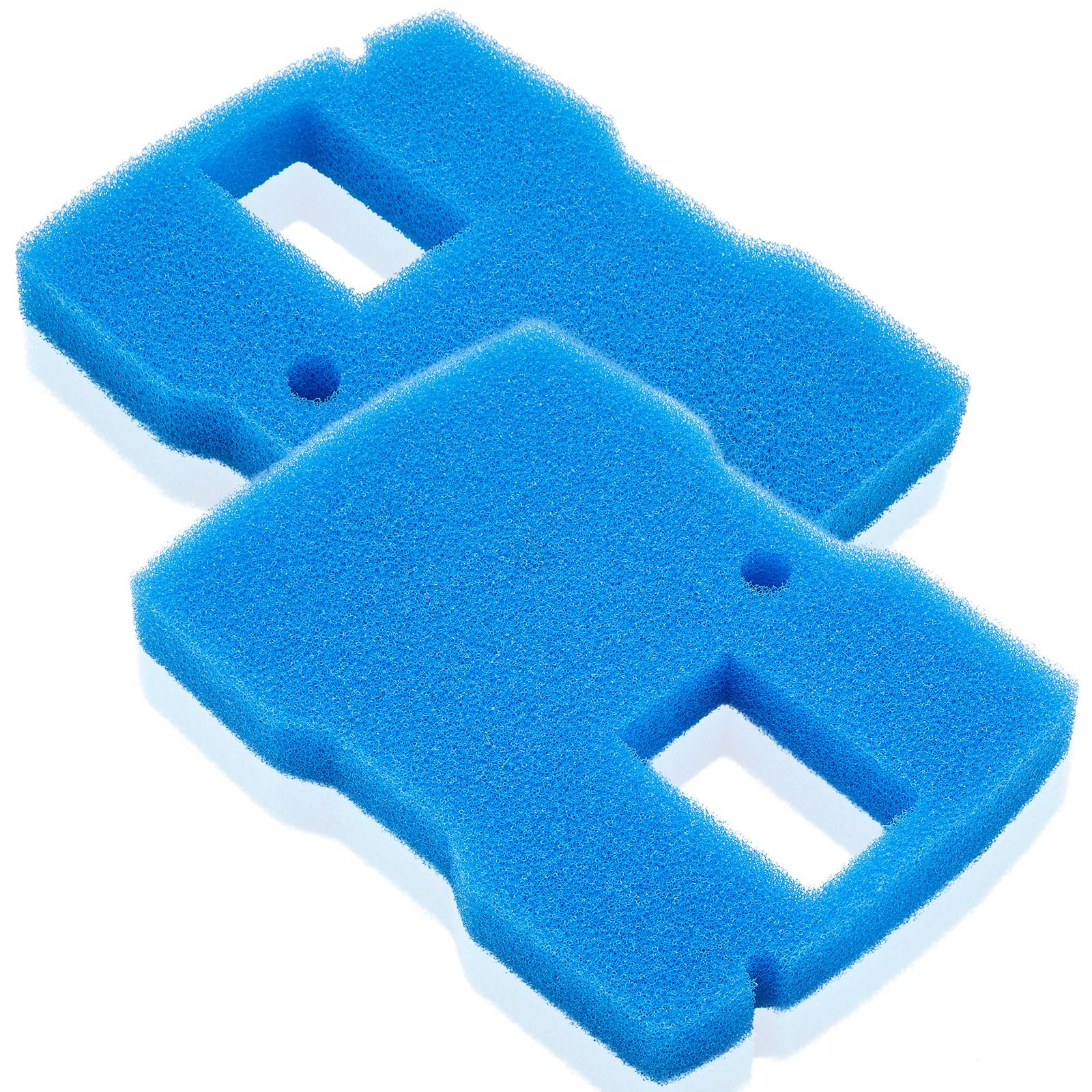Treela blue sponge filter pad, 12x9 inches, improves pond water clarity.