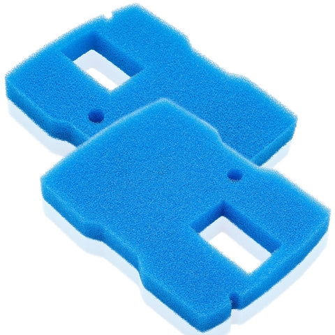 Treela blue sponge filter pad, 12x9 inches, improves pond water clarity.