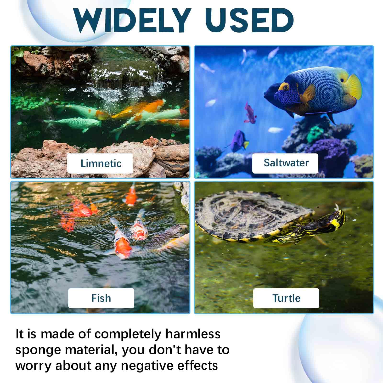 Treela spare pond sponge filter pad eases maintenance and longevity.