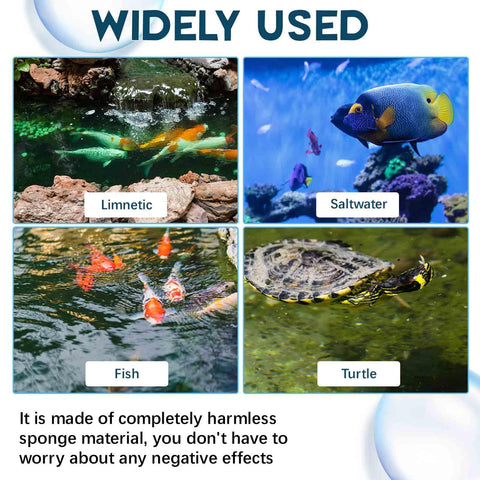 Treela spare pond sponge filter pad eases maintenance and longevity.