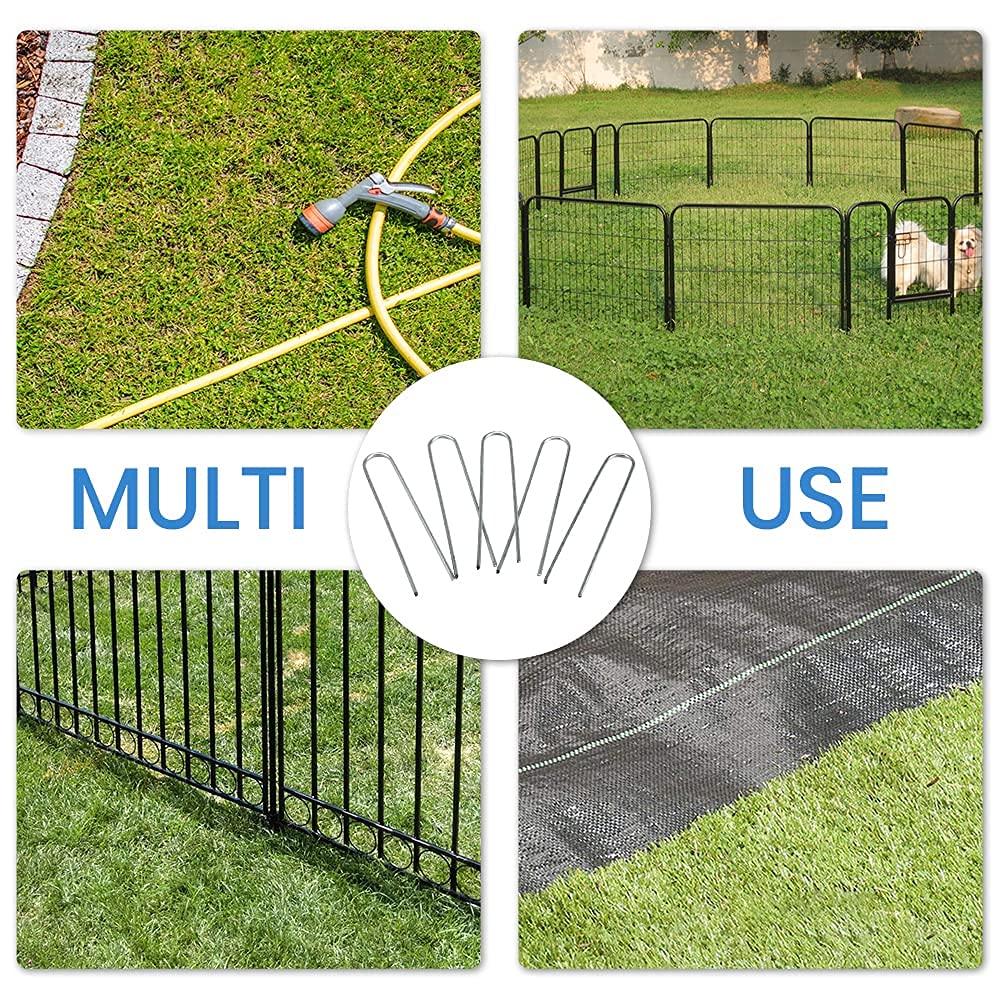 TreeLen galvanized stakes ideal for tents and camping setups.