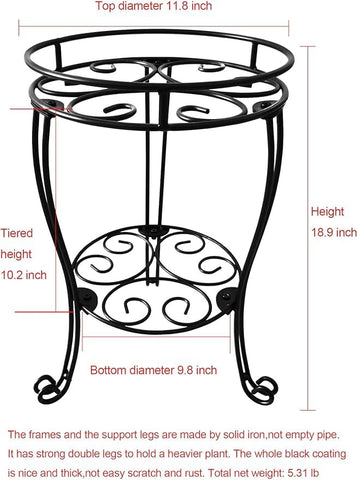TREEZITEK triple-leg support provides stable plant display