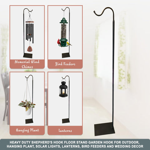 Trend Jockey bird feeder hanging hook keeps feeders secure and accessible