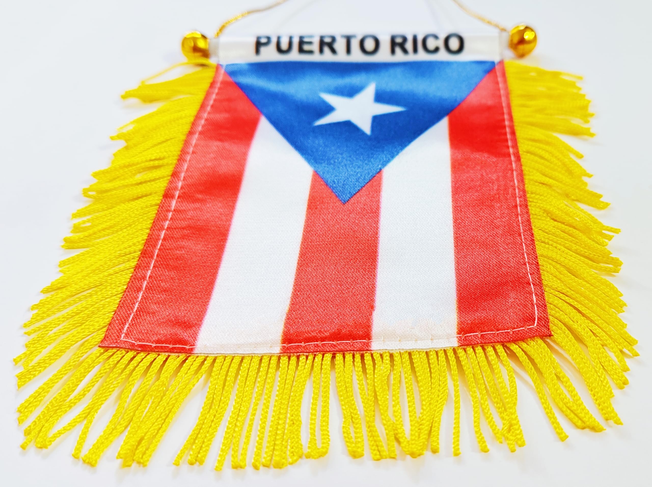 TrendPow Puerto Rico flag showing double-sided print for visibility.
