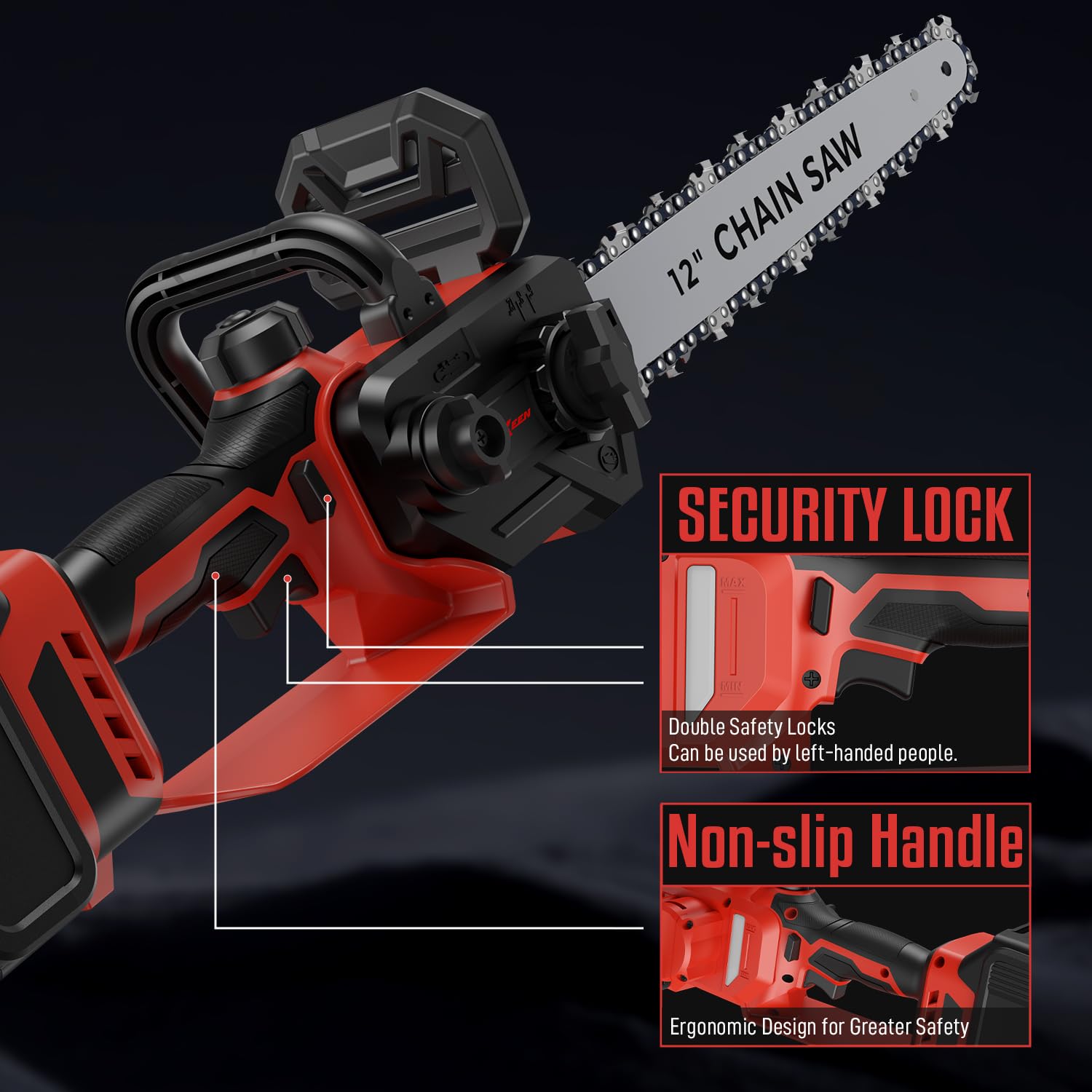 TREXEEN battery-not-included tool-only packaging offers flexible power options