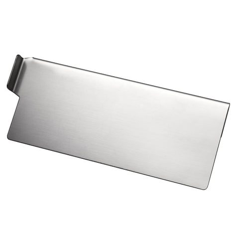 Trhretn grease trap blocker rear gate for Blackstone blocks spills while draining grease