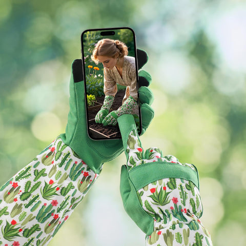 Trifabricy garden gloves are easy to wash and air-dry after use