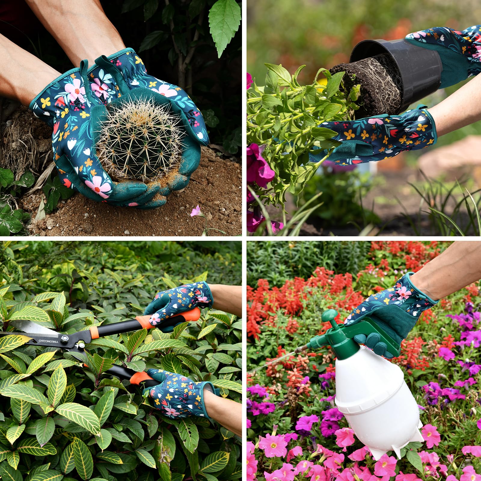 Gift-ready Trifabricy garden gloves for gardeners and DIY enthusiasts