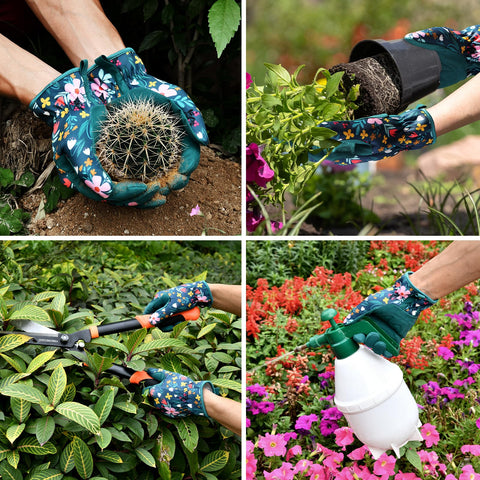 Gift-ready Trifabricy garden gloves for gardeners and DIY enthusiasts
