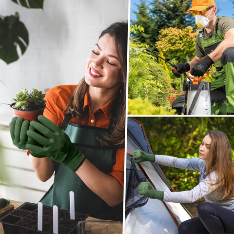 Trifabricy gloves ideal for indoor and outdoor DIY projects.