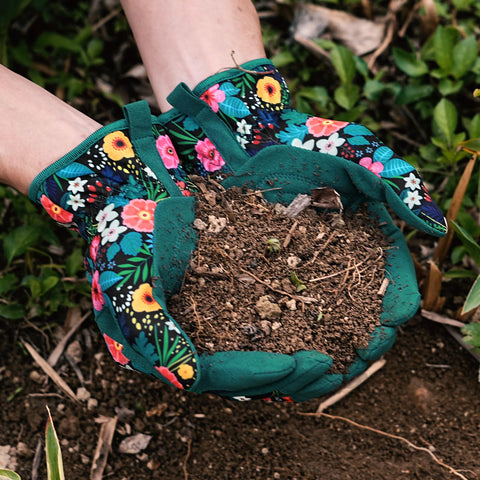 Trifabricy breathable back keeps hands cool during long gardening sessions