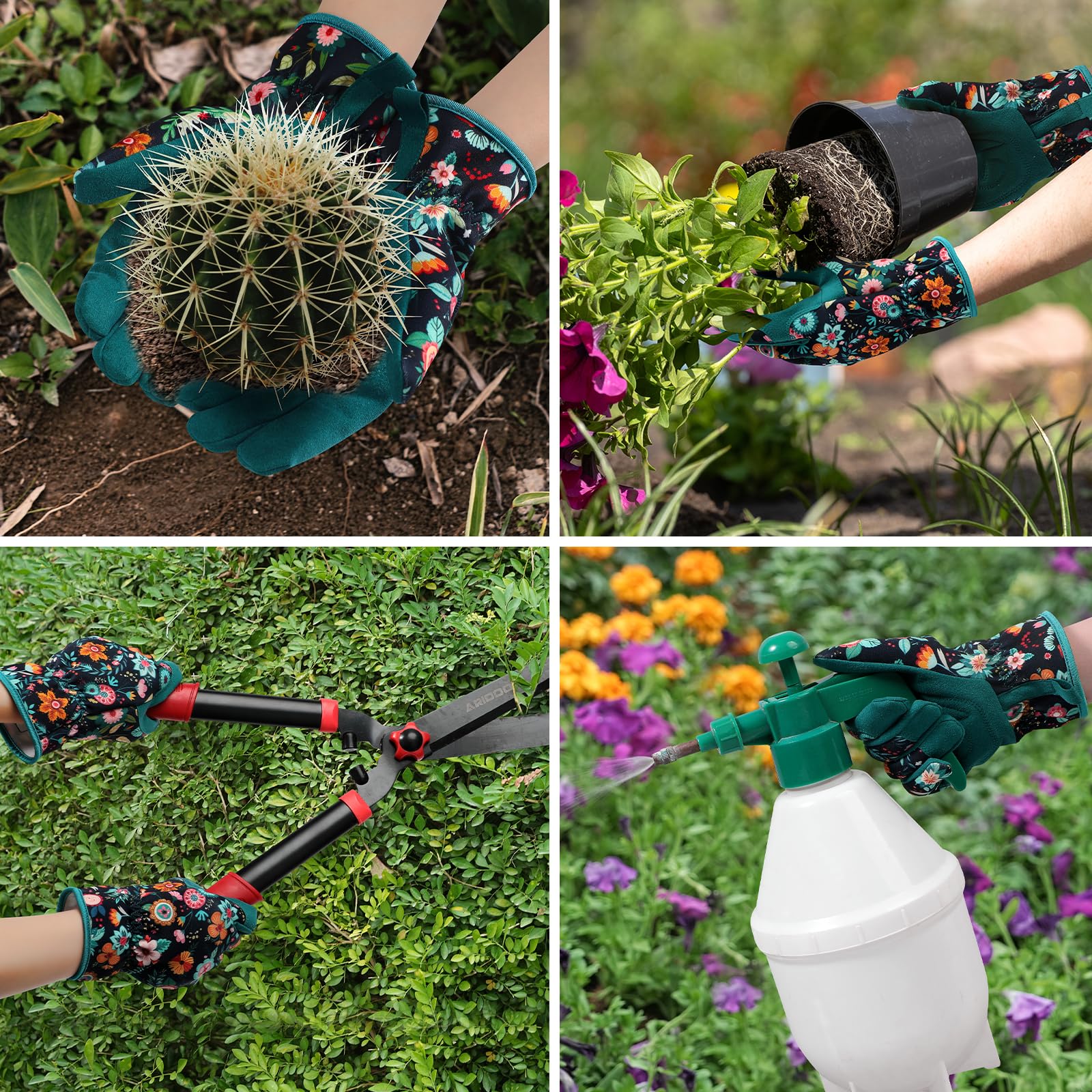 Trifabricy Garden Gloves gift-ready packaging suitable for gardeners.