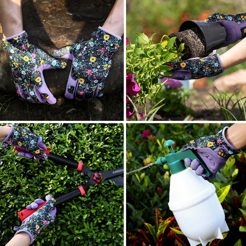 Trifabricy gift-ready gardening gloves make a thoughtful present for gardeners.