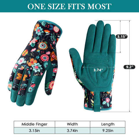 Trifabricy Garden Gloves ready for pruning and weeding with a precise grip.