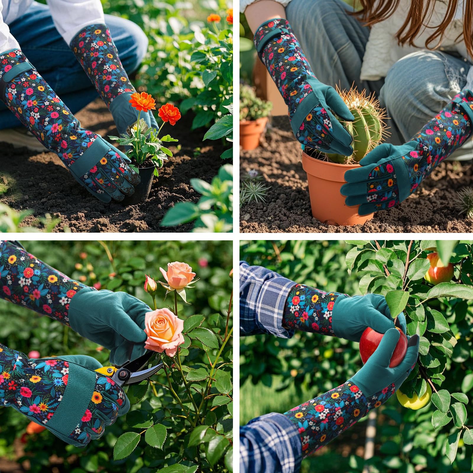 Trifabricy gloves are easy to care for and machine washable after outdoor work.