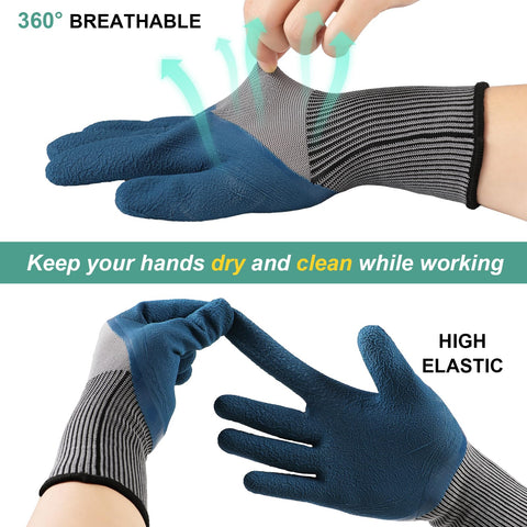 Trifabricy gloves offer medium unisex fit for a wide range of hands
