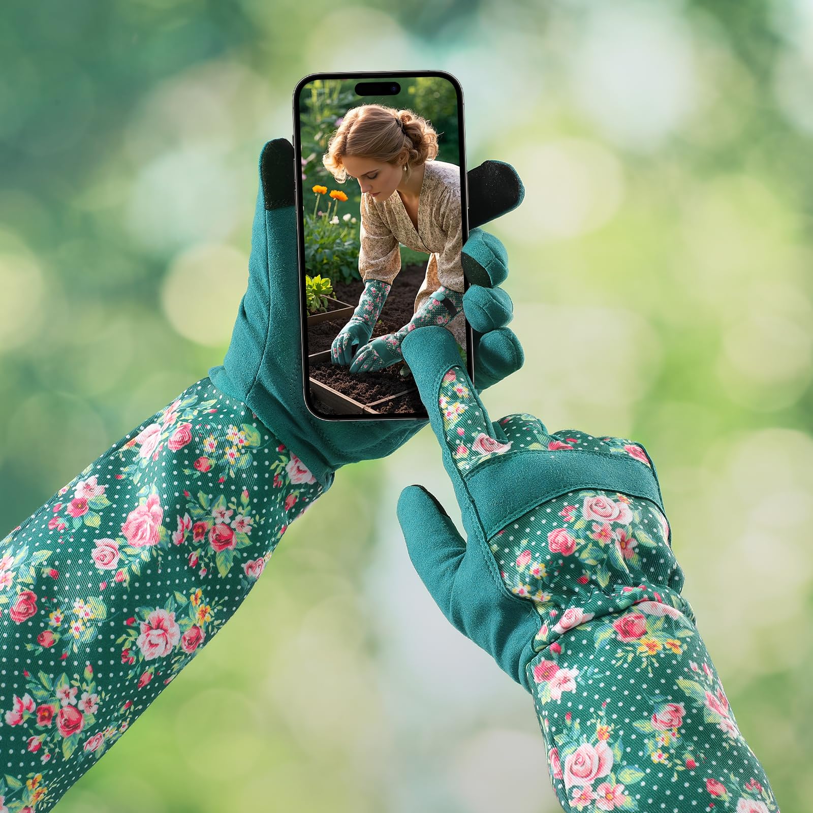 Trifabricy machine-washable garden gloves simplify cleaning after outdoor tasks.
