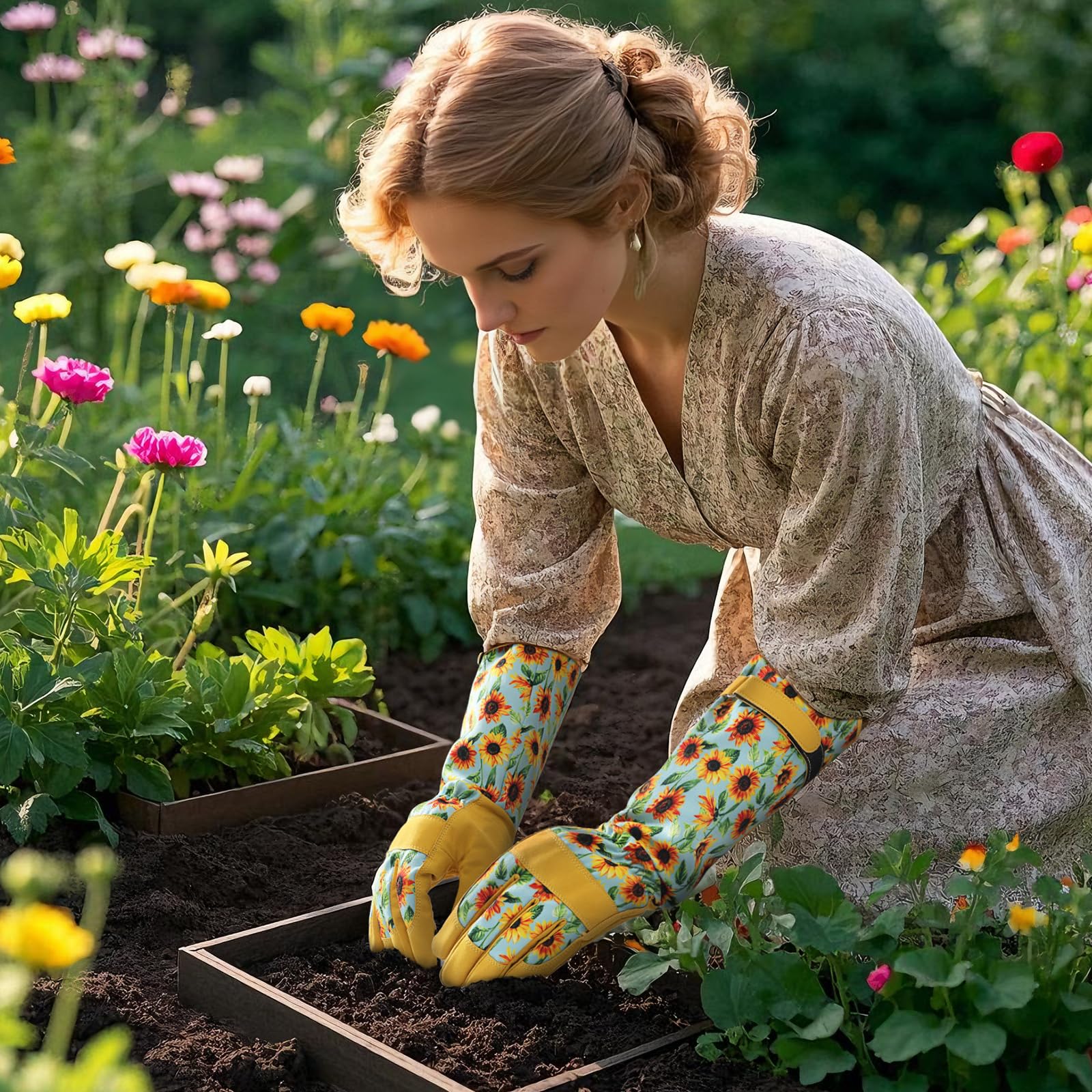Trifabricy garden gloves are machine washable for easy care