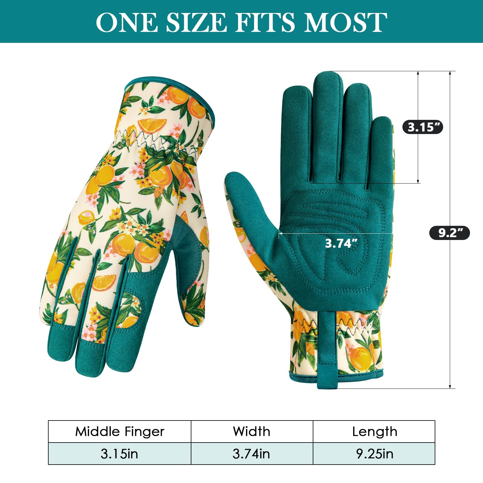 Trifabricy high-density stitching supports durable garden work.