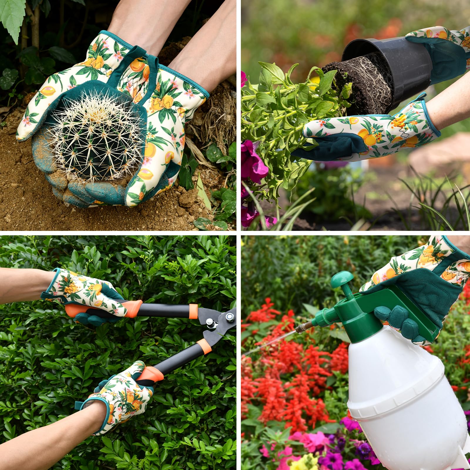 Trifabricy garden gloves are versatile for gardening, pruning and DIY tasks.