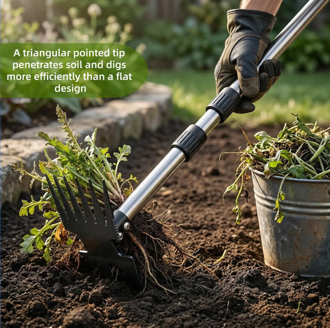 TrigenTeels rust-resistant-black-coating keeps the tool easy to clean after use.