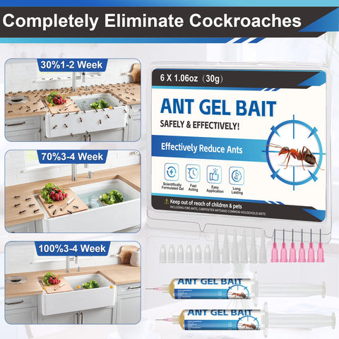 Trihood ant gel tips reach crevices and corners with minimal mess