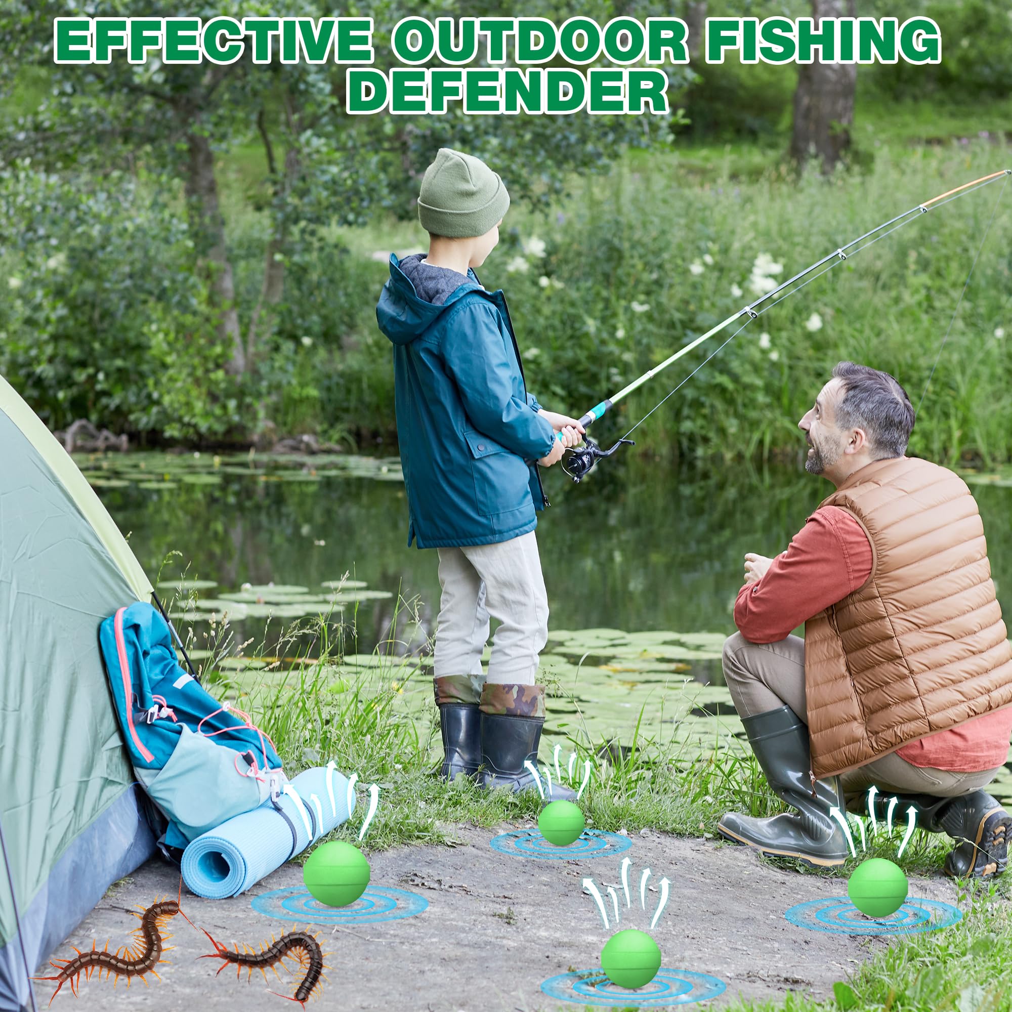 Trihood Centipede Away application-steps: quick setup and replacement for ongoing protection