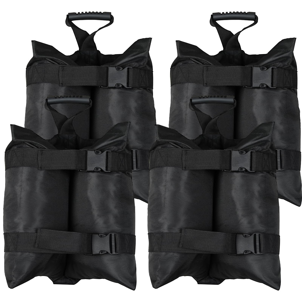 TRINKA 240LBS canopy weights four bags ready to stabilize a canopy against wind