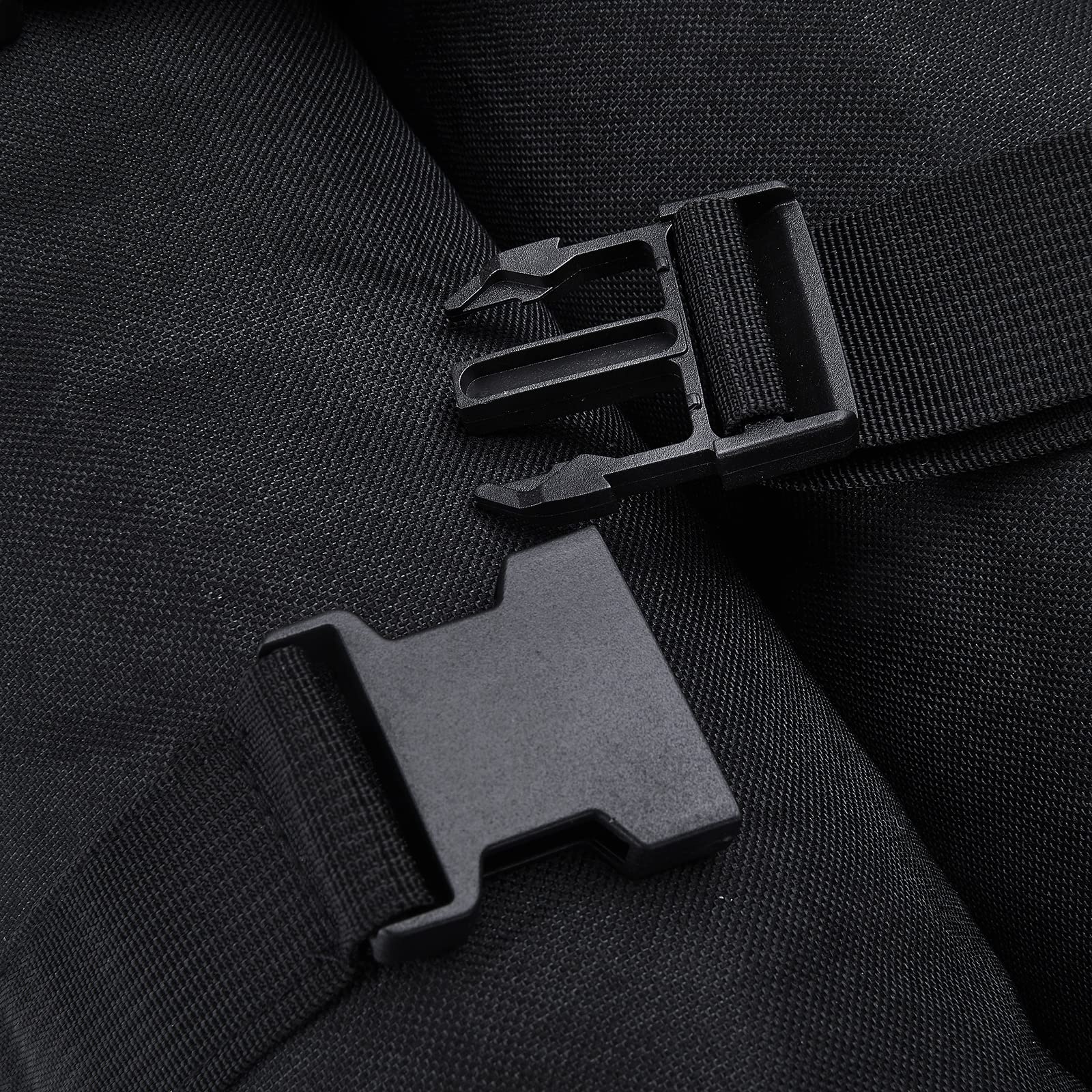 Close-up shows durable 1680D oxford fabric on TRINKA bags
