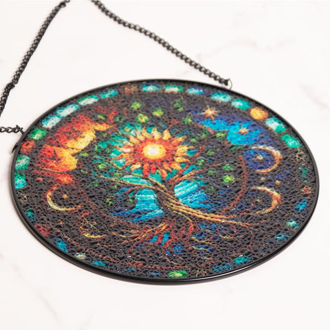 TRINYVORA indoor window decor panel catches light beautifully
