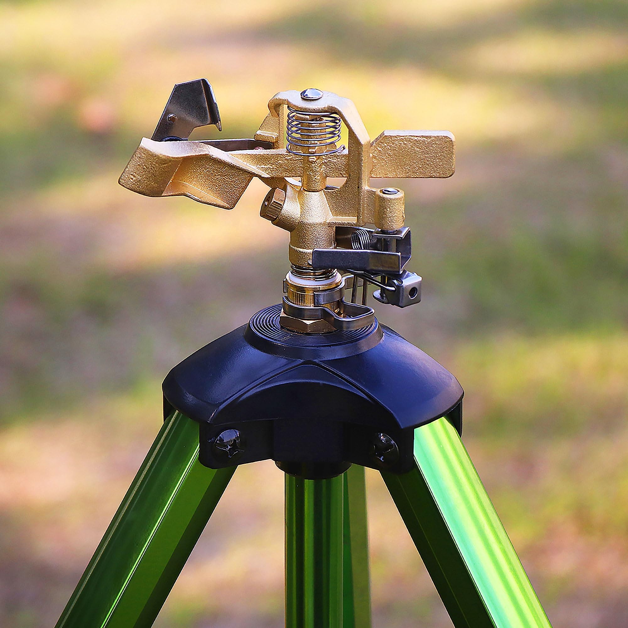 Deflector shield adjustable to customize spray pattern.