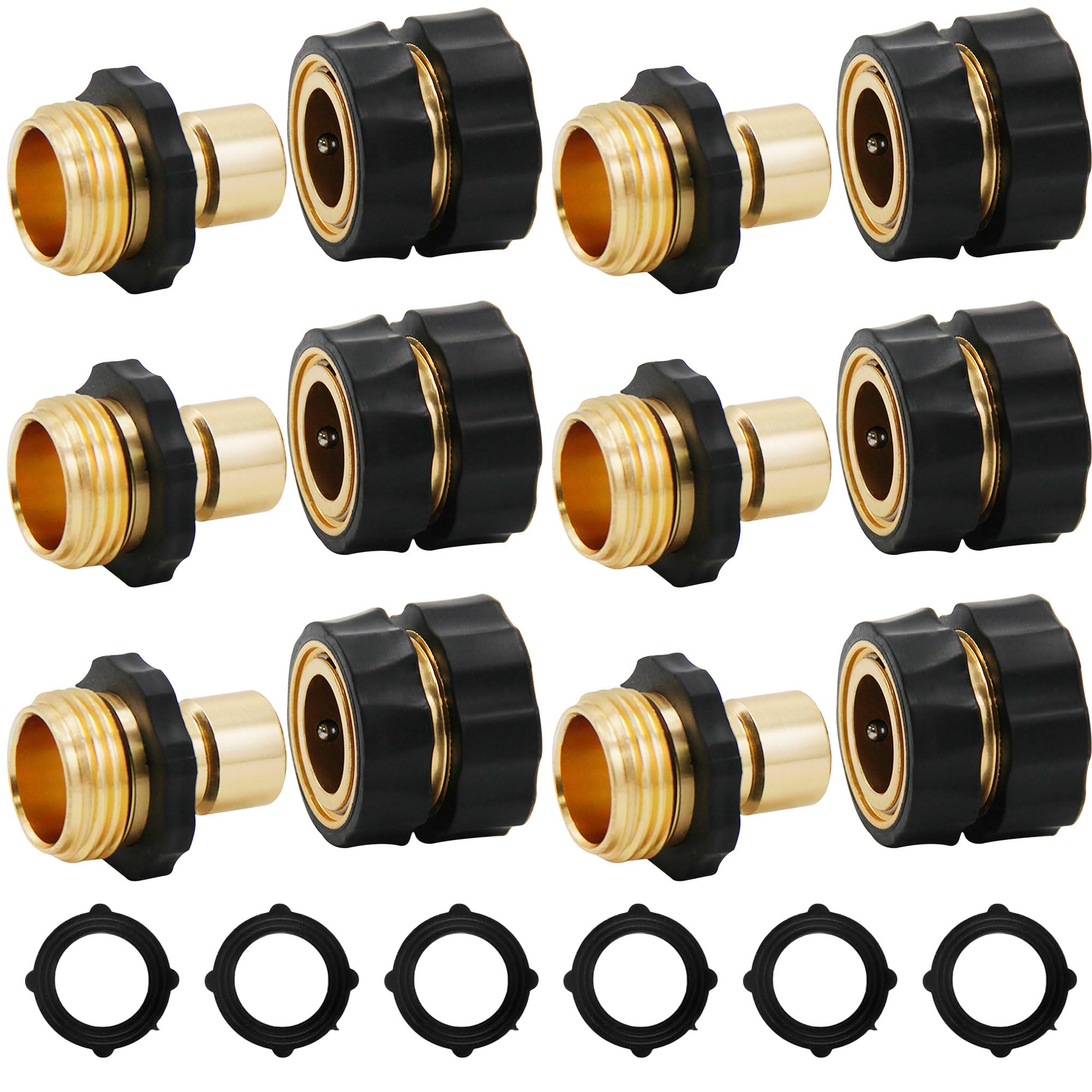 Triumpeek female quick connector for easy hose attachments and secure seals.
