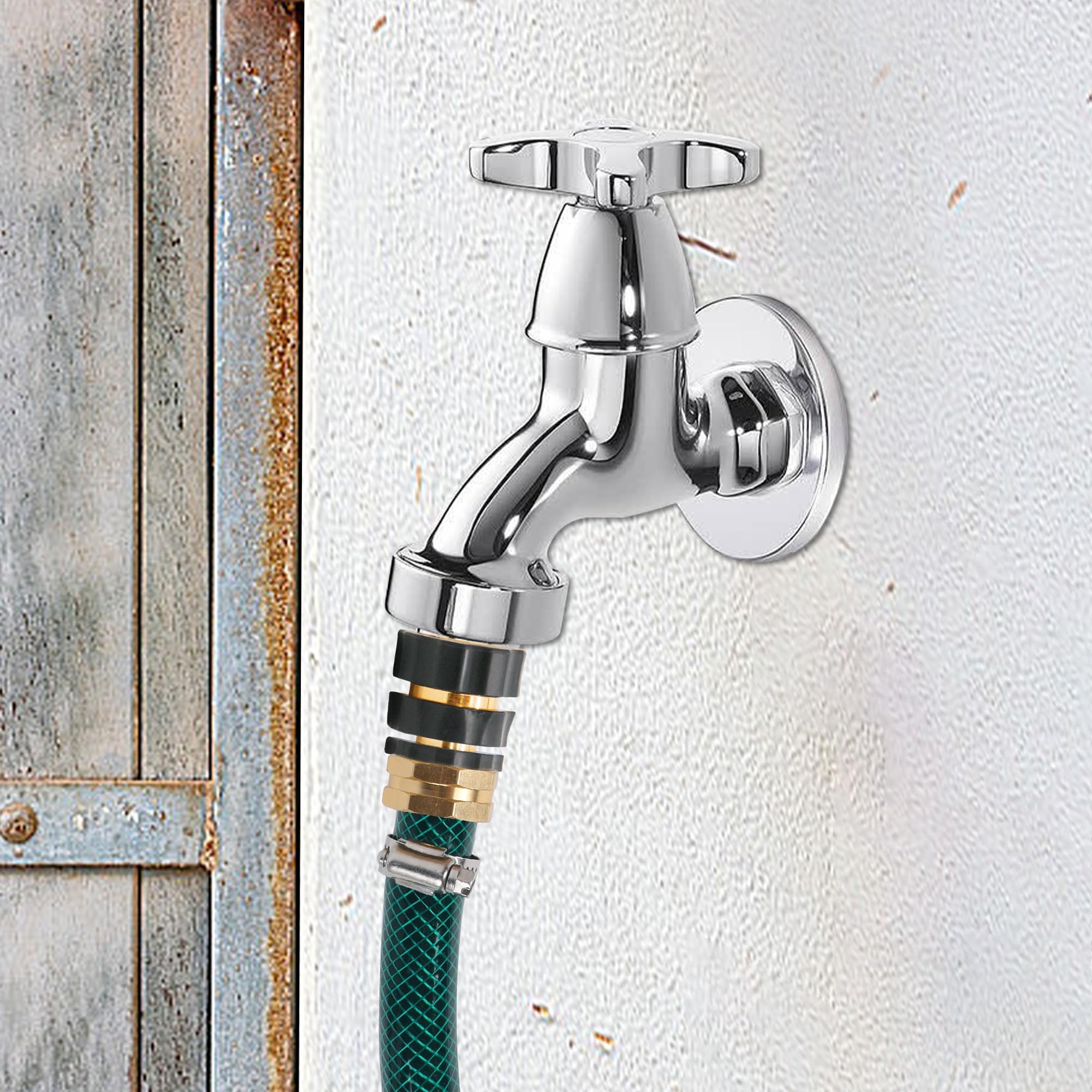 Triumpeek universal quick-connect system simplifies hose setup.