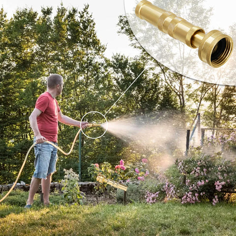 Eight rubber washers included for leak-free connections with Triumpeek nozzle.
