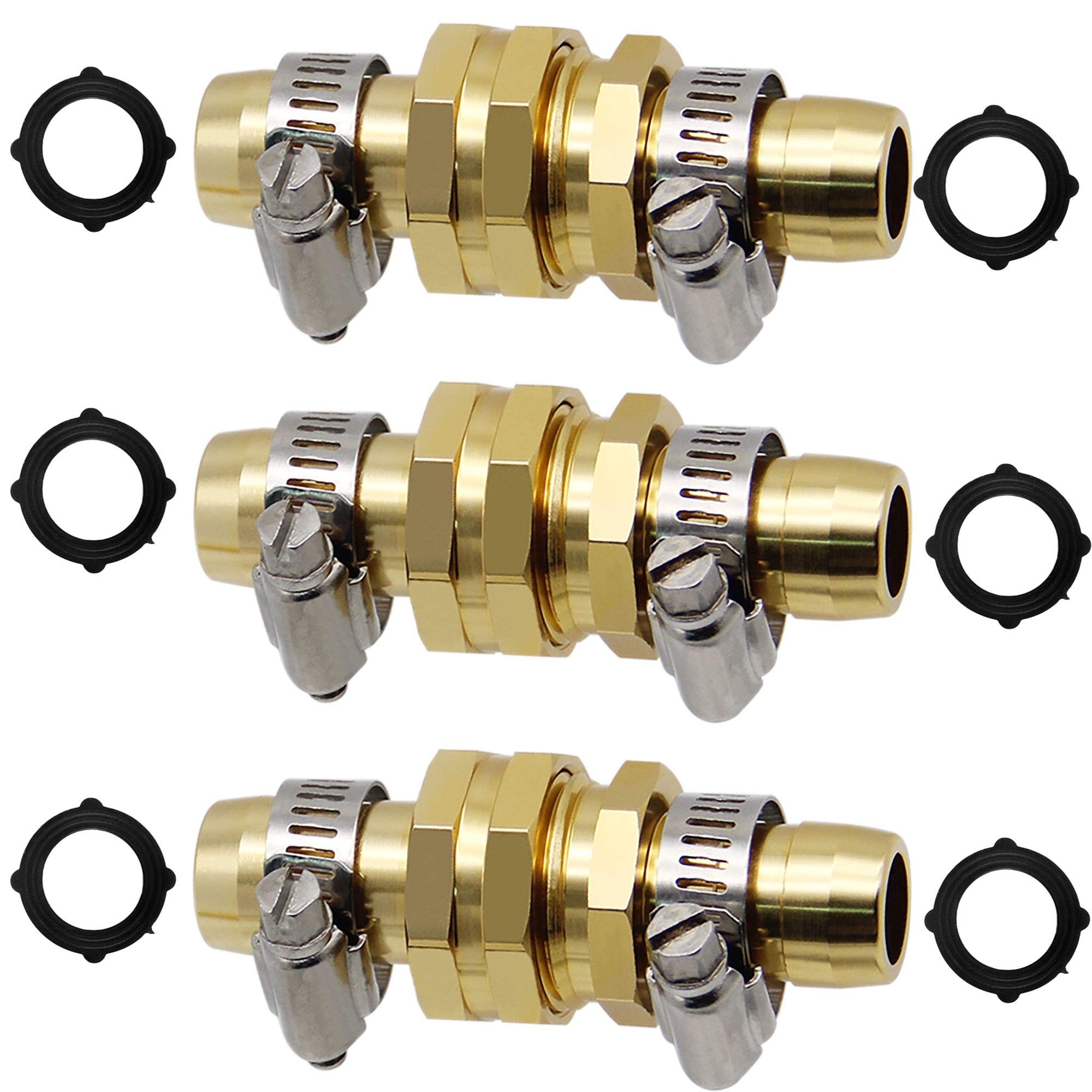 Triumpeek rubber washers provide tight seal against leaks