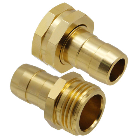 Triumpeek threaded connectors simplify hose repair and extension