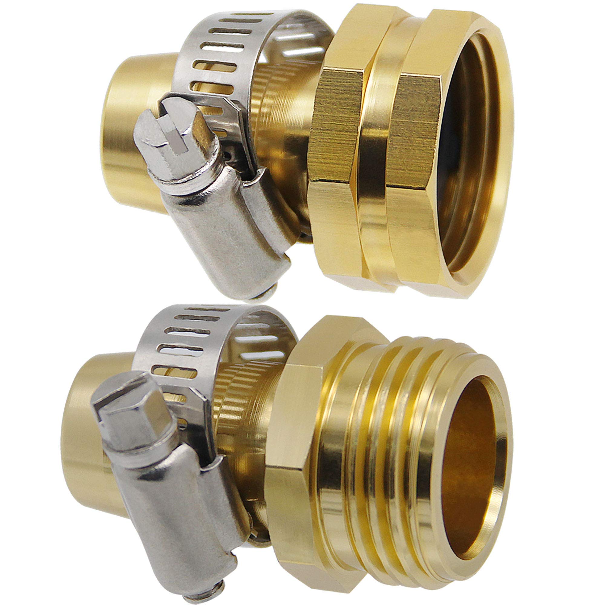 Triumpeek universal hose fittings suitable for 3/4 and 5/8 inch hoses