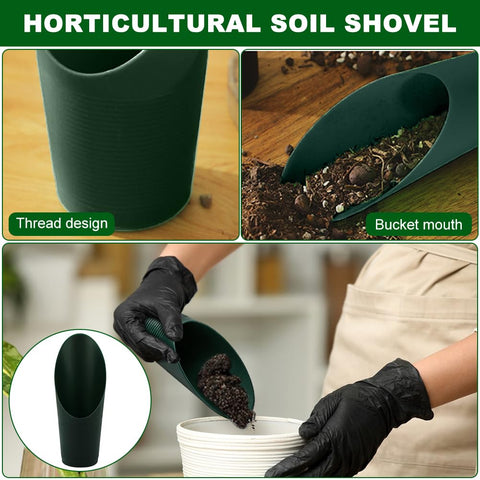 Trivolein durable plastic trowel and scoop withstand daily gardening