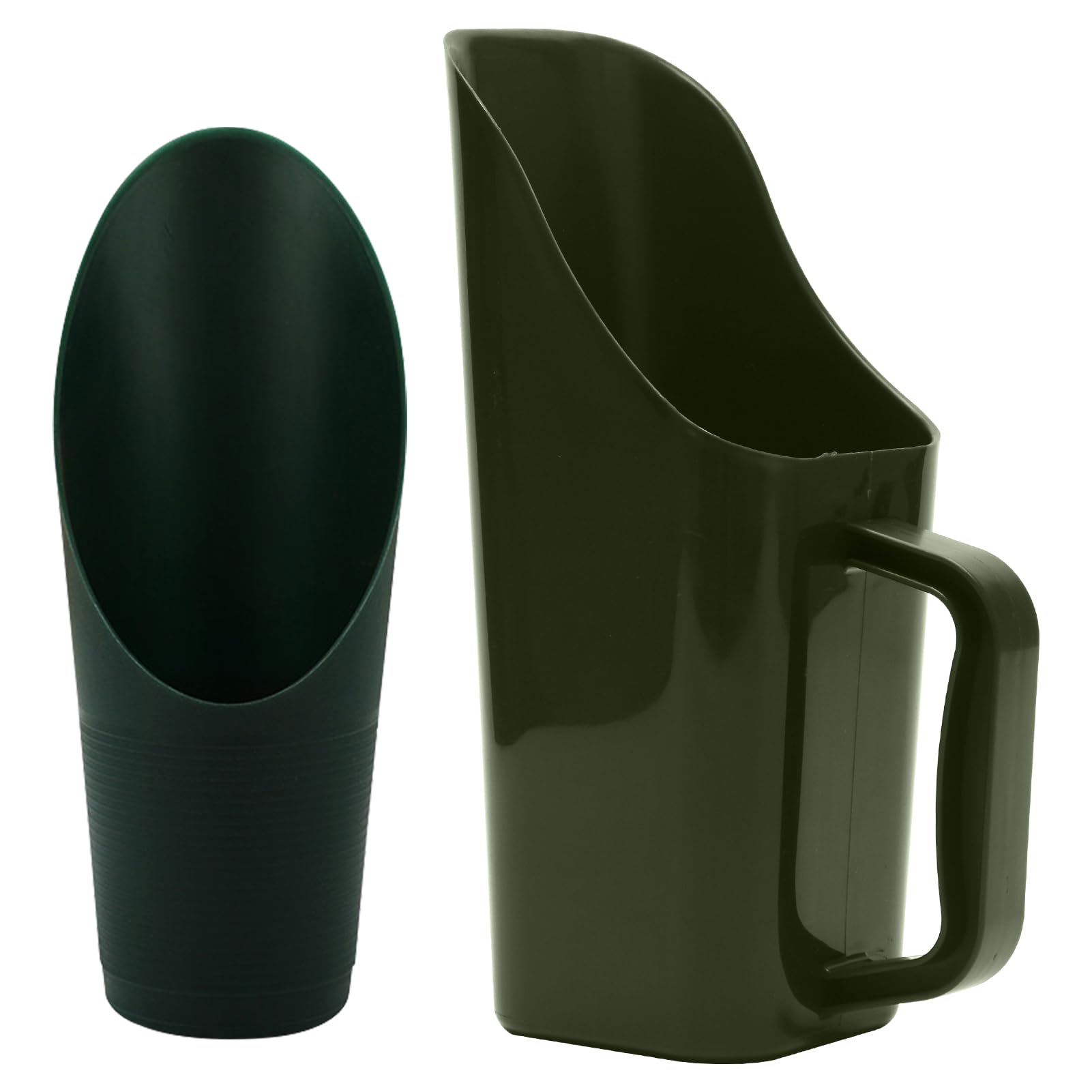 Trivolein lightweight scoop makes soil transport quick