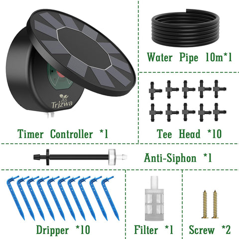 TRJZWA filter component ensures clean water delivery to plant roots.