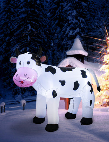 TRMESIA 6ft cow decor idea for garden or porch display