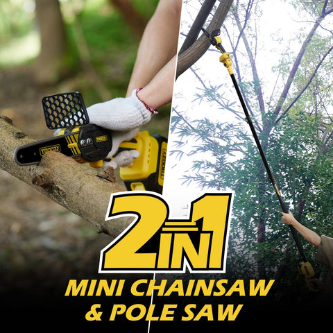 TROOZY 3.0Ah battery offers long runtime for extended pruning sessions