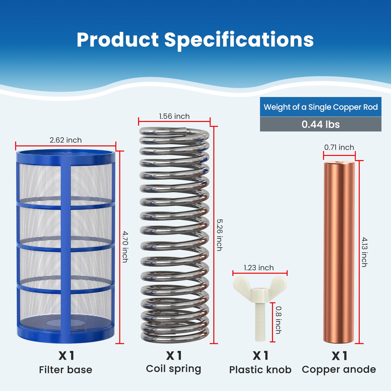 Troxlly coil spring ensures reliable tension during installation