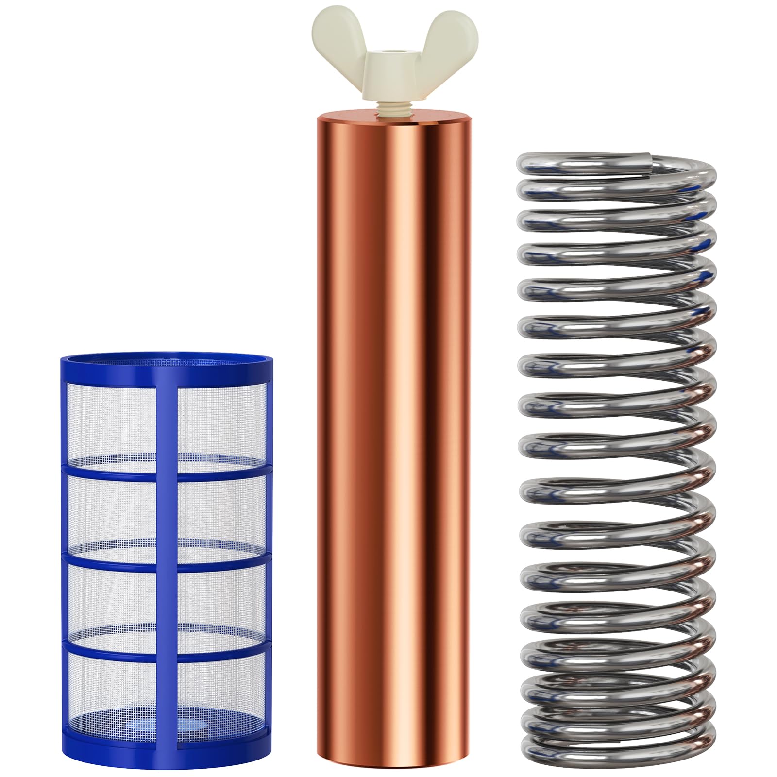 Troxlly pool ionizer copper anode, 4.13 x 0.98 inches, durable and easy replacement.