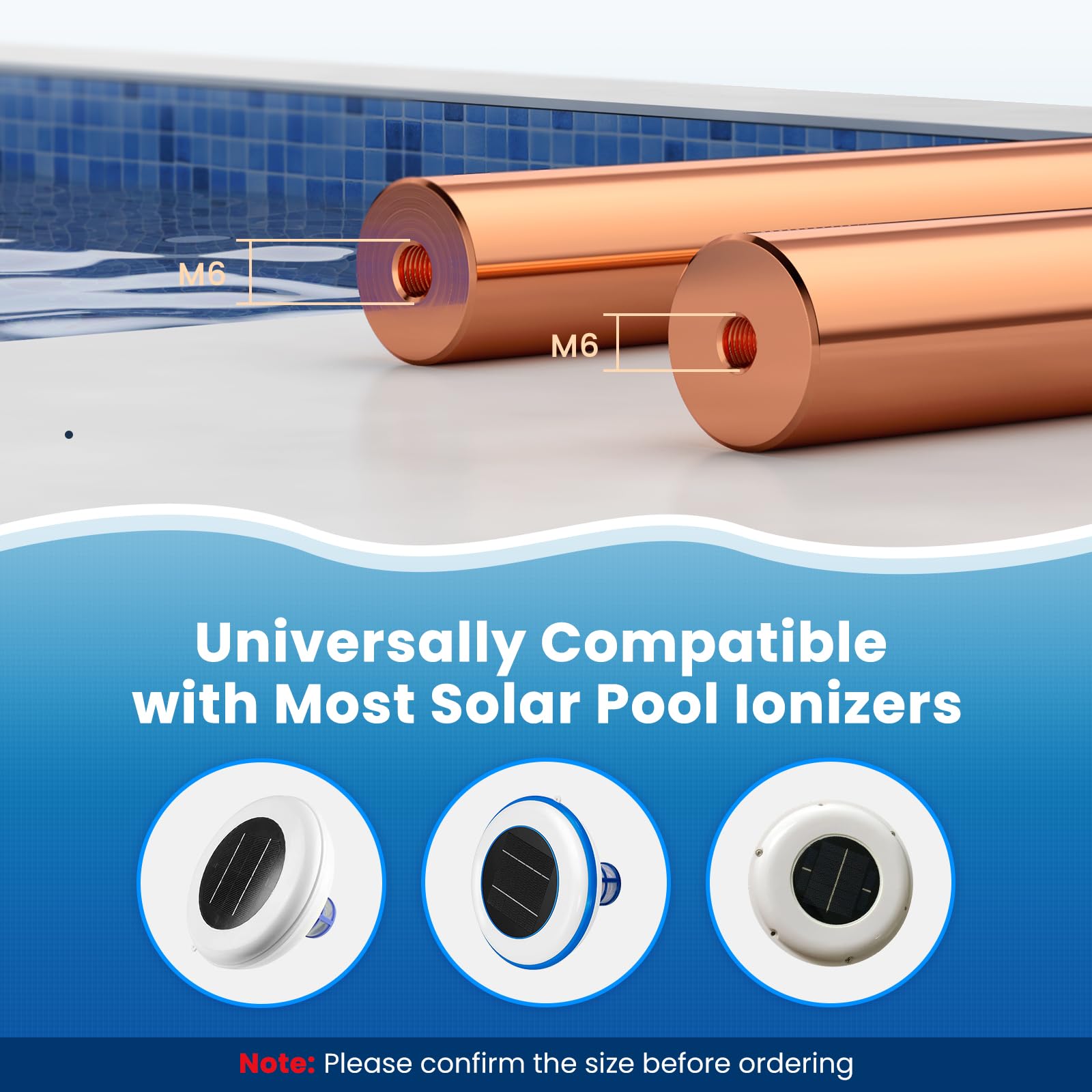 Troxlly threaded basket fits many ionizers for secure, quick replacements