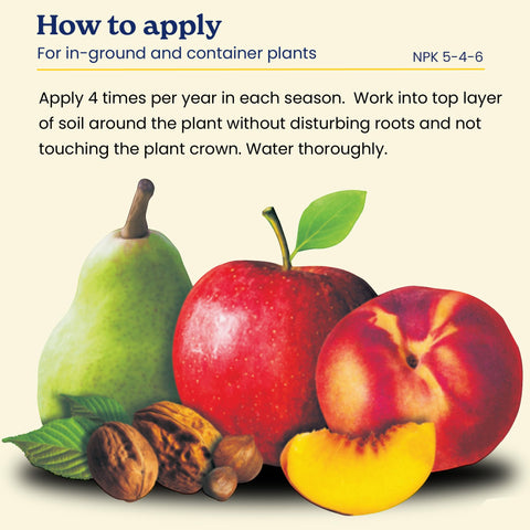 True Organic 70 sq ft coverage is ideal for home orchards.